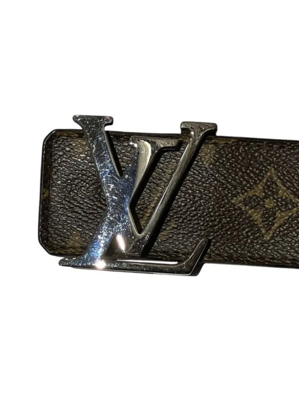 Louis Vuitton Ceinture LV Initial Belt Monogram Canvas